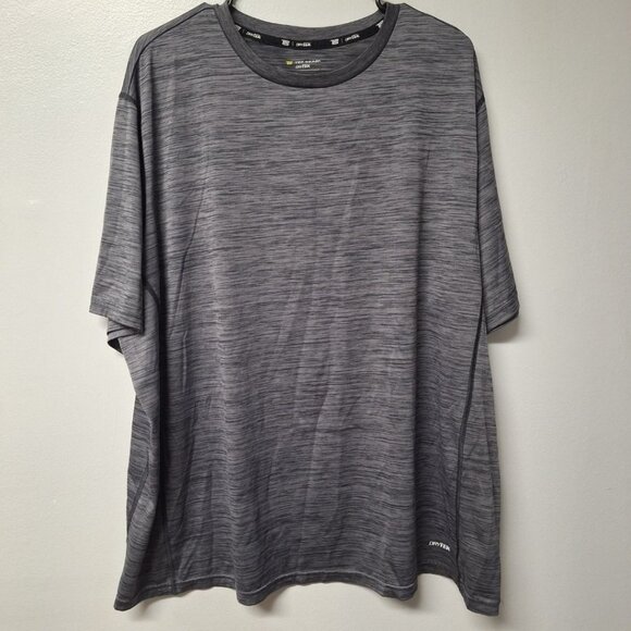 Tek Gear Drytek Tee Shirt Athletic Gray Mens 2XB Basic Short Sleeve Workout - Picture 1 of 6